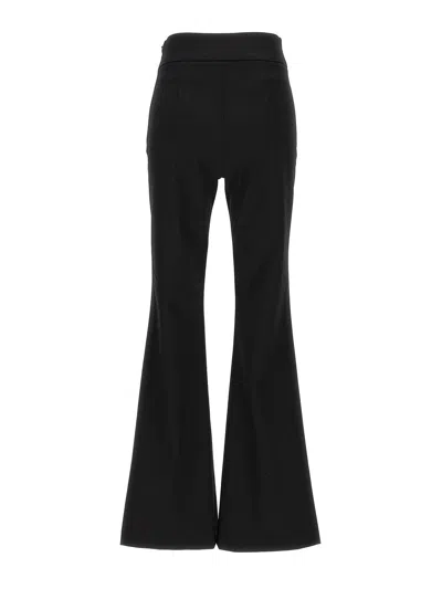 Diesel P-erseus Wool Blend Trousers In Black