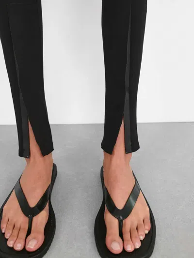 Wardrobe.nyc Opaque Front Zip Legging