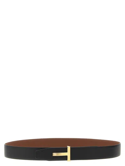 Tom Ford Buckle Reversible Belt Logo