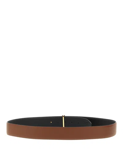 Tom Ford Buckle Reversible Belt Logo