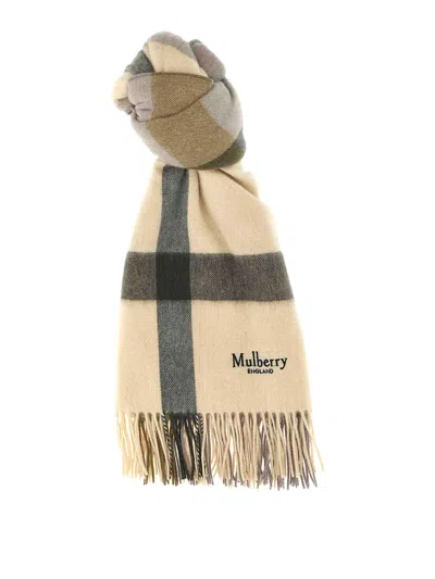 Mulberry Check Scarf
