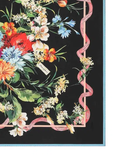 Dolce & Gabbana 90x90 Silk Twill Foulard