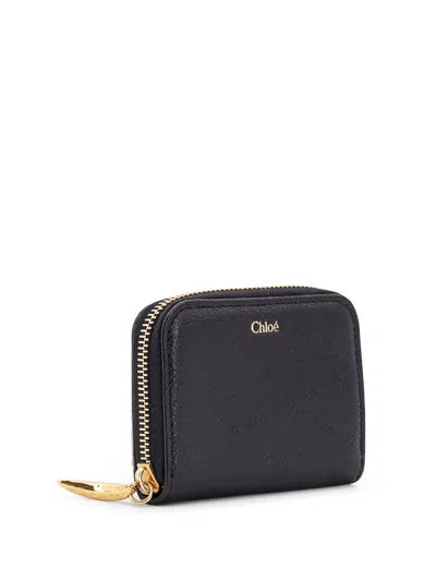 Chloé Leather Wallet With Front Logo