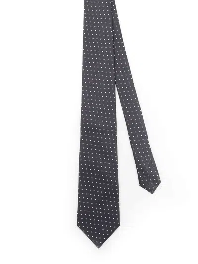 Tom Ford Silk Tie With Microfanthesia