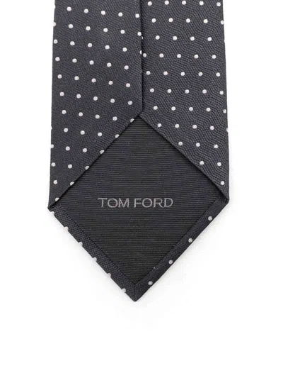 Tom Ford Silk Tie With Microfanthesia