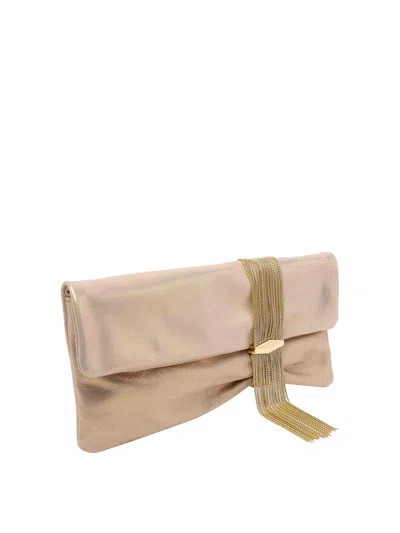 Jimmy Choo Zandra Small Embellished Suede Clutch In Multi