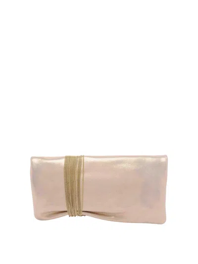 Jimmy Choo Zandra Small Embellished Suede Clutch In Multi