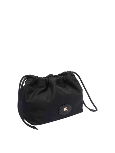 Burberry Horseshoe Reversible Pochette With Coulisse