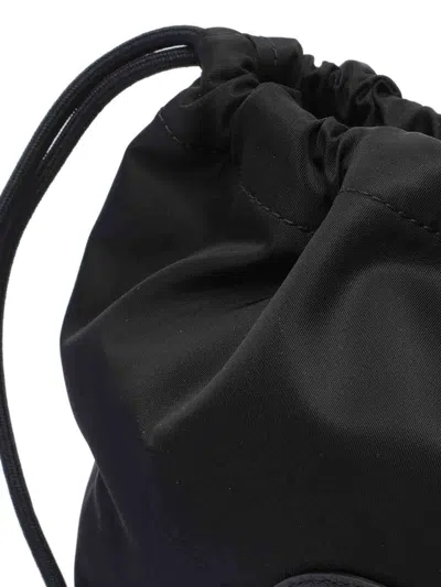Burberry Horseshoe Reversible Pochette With Coulisse