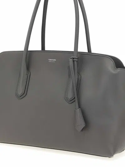 Tom Ford Structured Top Handle Shoulder Bag