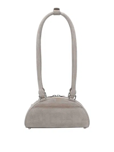 Self-portrait Mini Suede Bow Charm Shoulder Bag