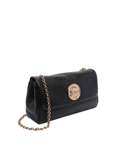 Chloé Heritage Leather Chain Strap Shoulder Bag
