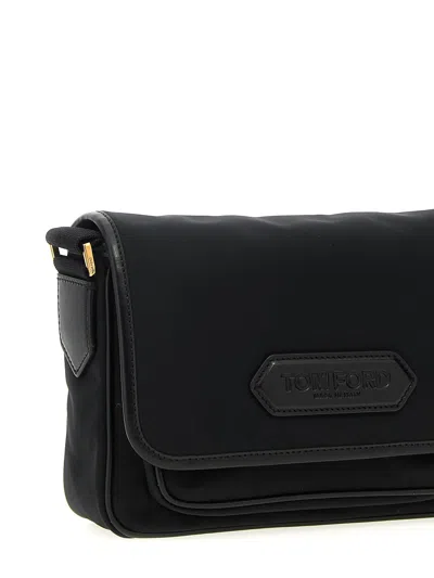 Tom Ford Leather Detail Shoulder Strap