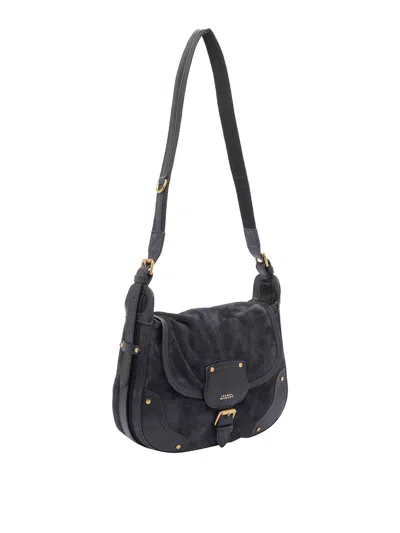 Isabel Marant Sierra Shoulder Bag In Black