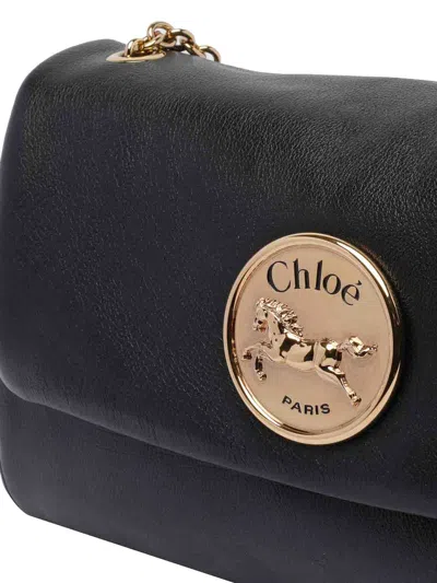 Chloé Heritage Leather Chain Strap Shoulder Bag
