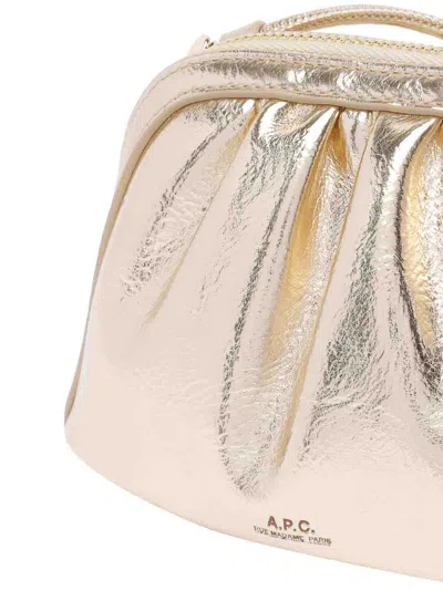 Apc A.p.c. Bourse Ninon Small In Metallic