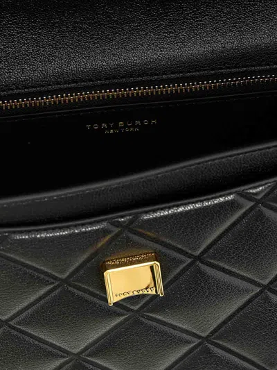 Tory Burch Fleming Convertibile Shoulder Bags Black