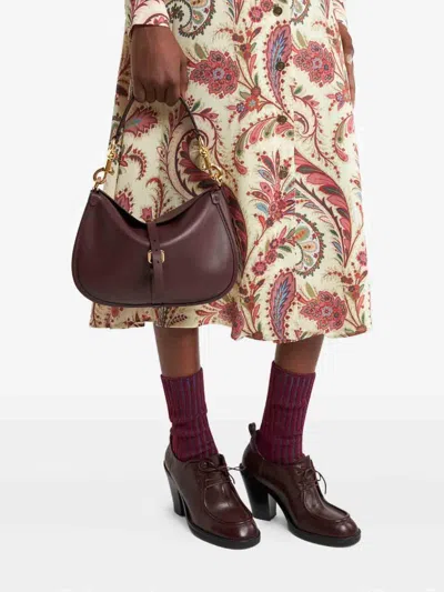 Etro Buckle-fastening Leather Backpack