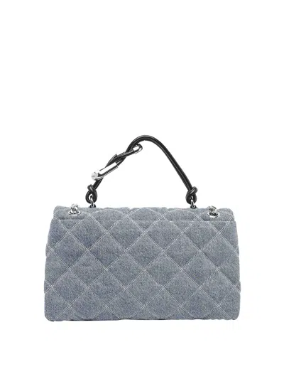 Marc Jacobs Ligh Wash Indigo The Dual Chain Shoulder Bag