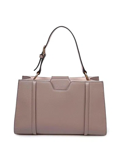 Furla Hand Bag Riva M Tote In Leather Stucco