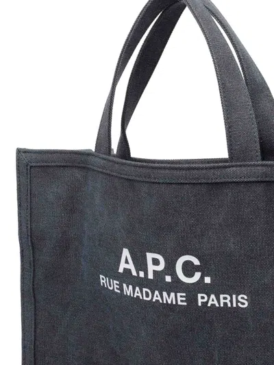 Apc A.p.c. Men Recuperation Shopper Bag In Gray