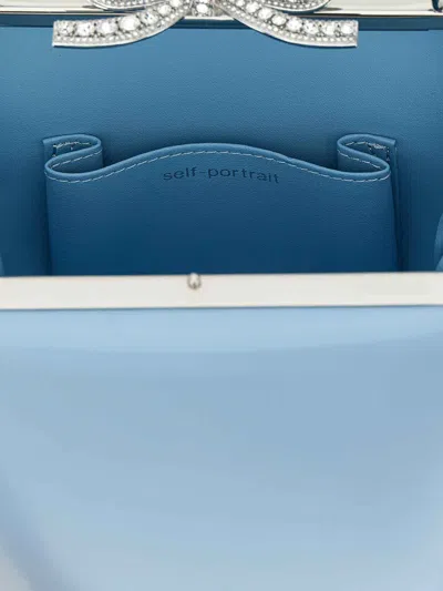 Self-portrait Blue Leather Bag Handbag