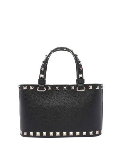 Valentino Rockstud Mini Tote Bag With Chain Strap