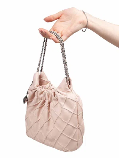 Tory Burch Hobe Fleming Mini Bag Pink Leather