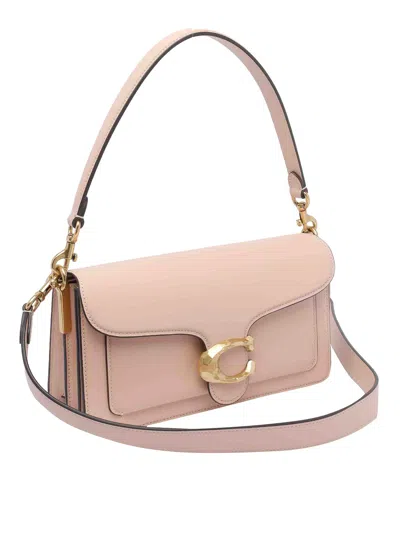 Coach Borsa A Mano Tabby 26 In Pelle Rosa Cipria Donna