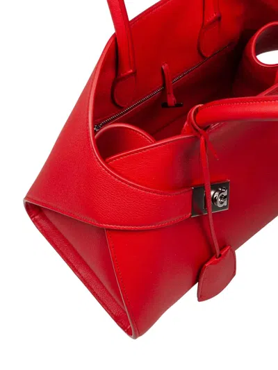 Ferragamo Hug Small Leather Top Handle Bag