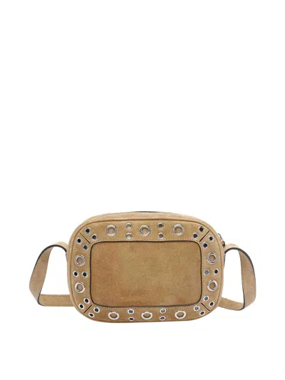 Valentino Beige Suede Nellcote Crossboyd Bag