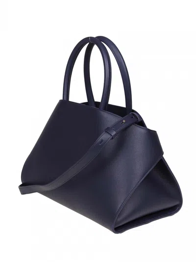 Ferragamo Hands Hug Th M Blue Leather