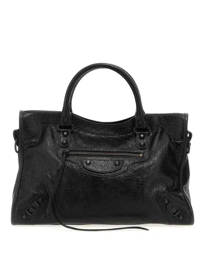 Balenciaga Women's Le City Small Tote Bag Black | 8114422abek Color 1000 In Black