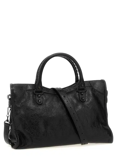 Balenciaga Women's Le City Small Tote Bag Black | 8114422abek Color 1000 In Black