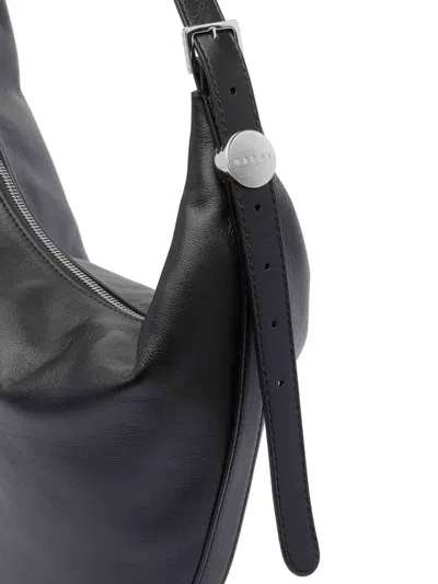 Marni Small Dot Hobo Shoulder Bag