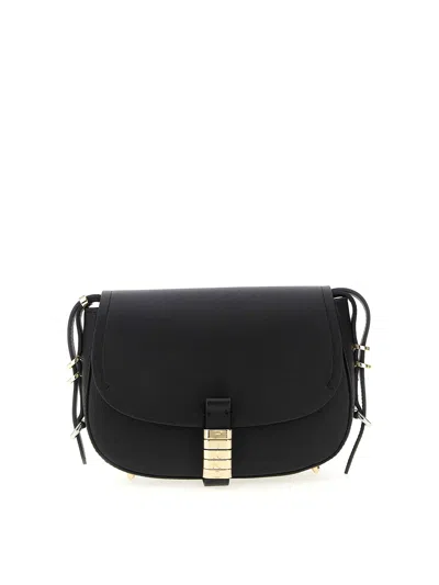 Pinko Saddle Mini Crossbody Bags Black
