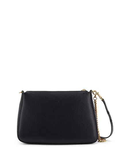 Tory Burch Leather Shoulder Bag Chain Strap In Black