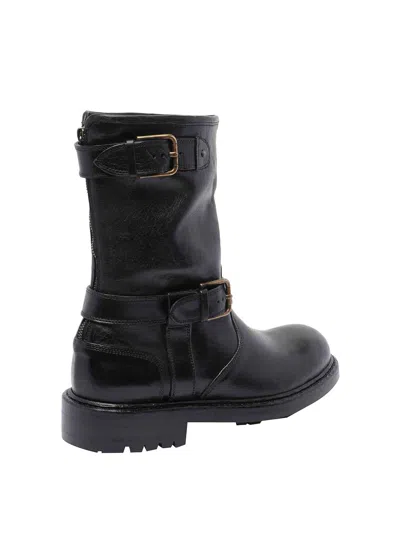Dolce & Gabbana Horseride Leather Boots