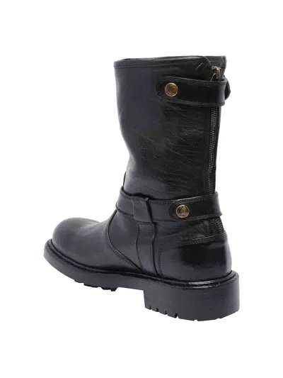Dolce & Gabbana Horseride Leather Boots