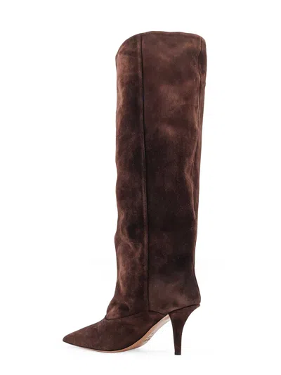 Paris Texas Ines Reverse Boots In Suede
