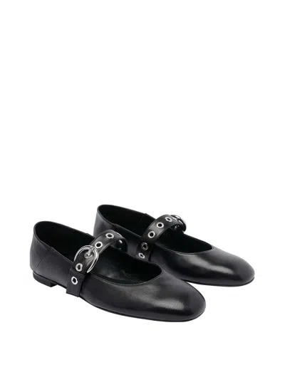 Stuart Weitzman Supermoto Mary Jane Ballets