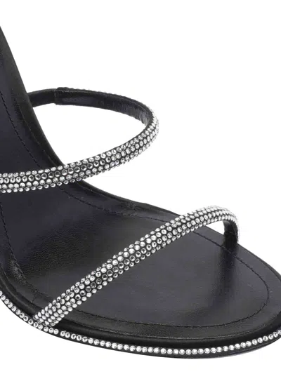 René Caovilla Round Toe High Heel Sandals