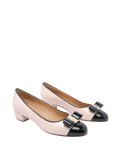 Ferragamo Zapatos Salon Lazo Punta Negra