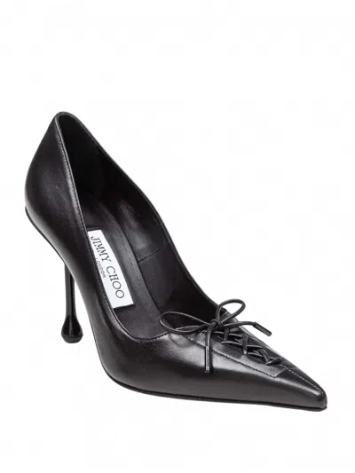 Jimmy Choo Scarlett 95 Pumps With Pointed Toe And Square Cut Design