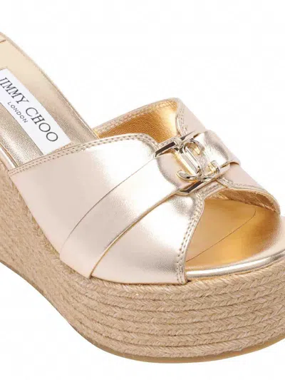 Jimmy Choo Leda Wedge Sandals