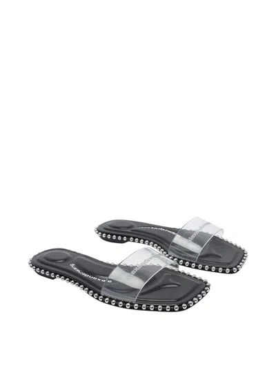 Alexander Wang Nia Ballchain Flat Sandals