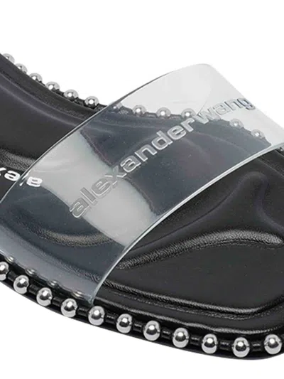 Alexander Wang Nia Ballchain Flat Sandals