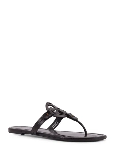 Tory Burch Miller Leather Flats Sandals
