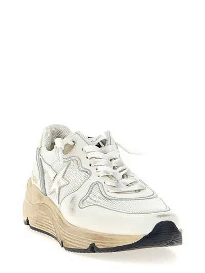 Golden Goose Mesh Panel Sneakers Star Emblem