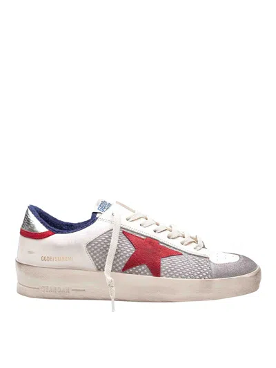 Golden Goose Stardan White Grey Red Sneaker